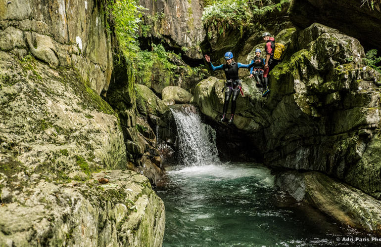 Canyon de Marc, Pyrénées espagnoles Catalogne 