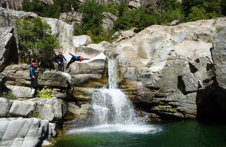 Canyon du Tavignano à Corte