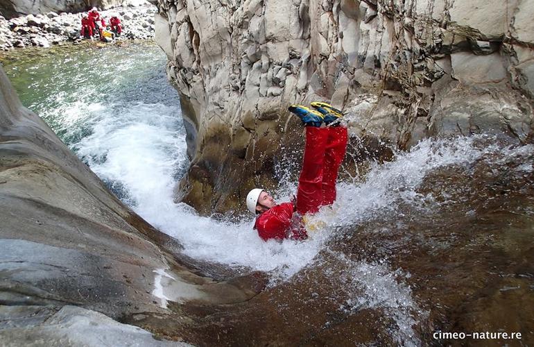 Journée rafting et canyoning Takamaka à la Réunion