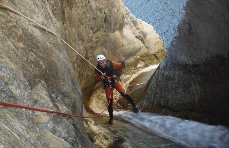 Les Anelles Canyoning