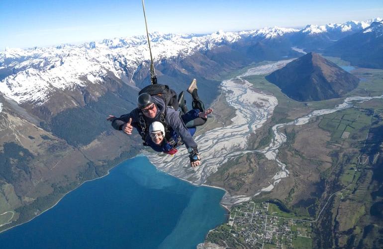 paracaidismo en glenorchy