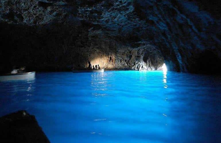 gruta azul cueva marina italia