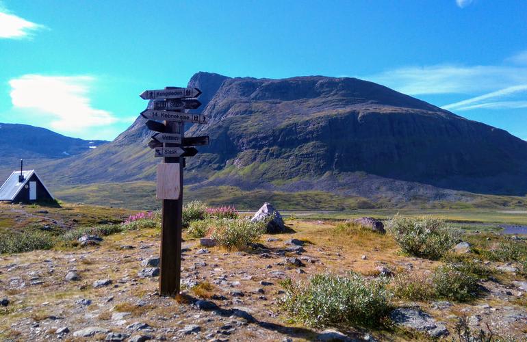 hiking in kebnekaise