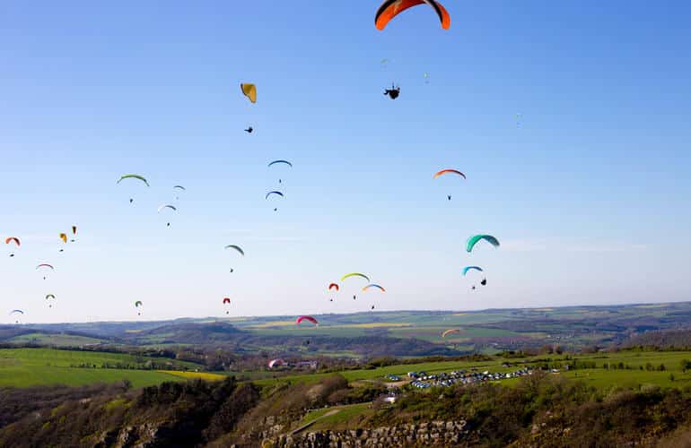 Baptême en parapente à Clécy en Suisse Normande