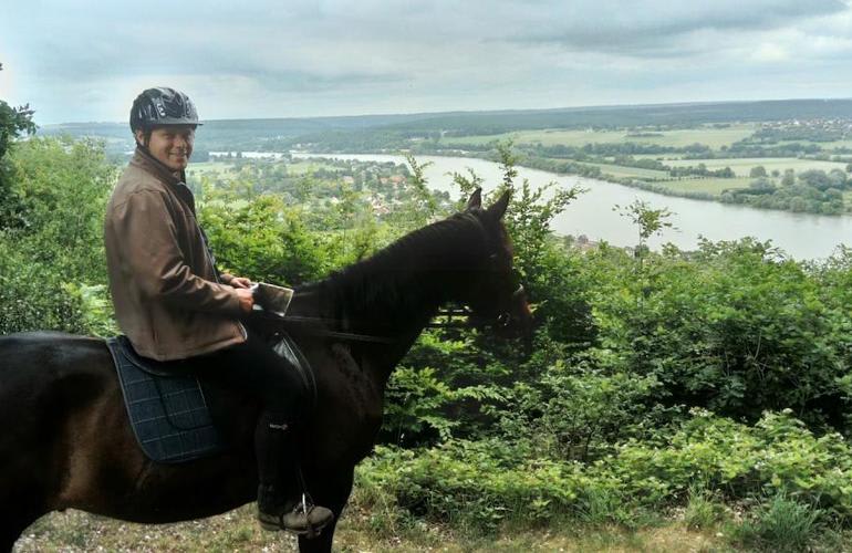 Reiten in der Normandie