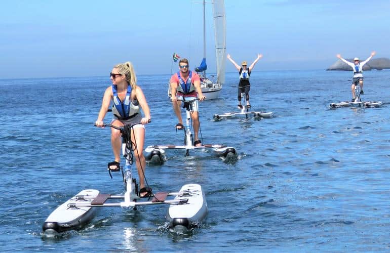 water biking