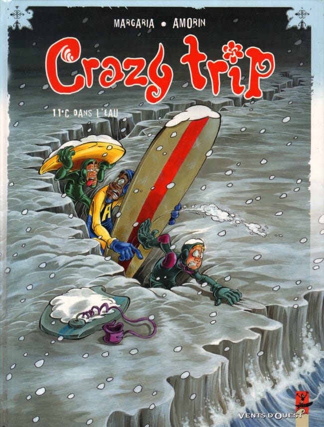 Crazy Trip, the comic book about surfing enthusiasts