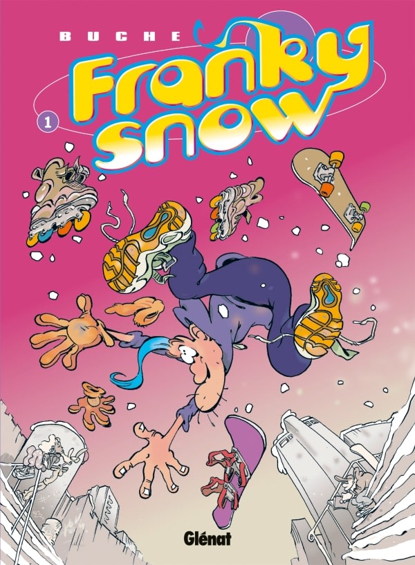 Comic book of Glisse Franky Snow 