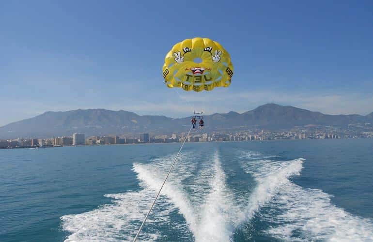 parasailing en fuengirola