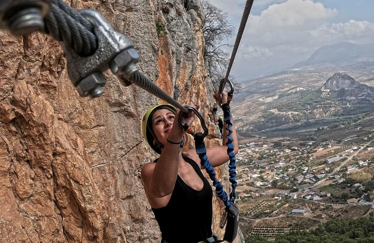 via ferrata moclin