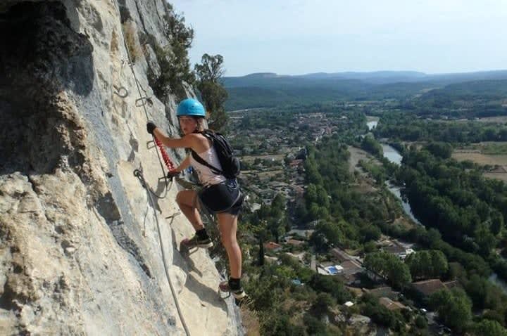 11 actividades insólitas para hacer en primavera : Vía Ferrata cerca de Montpellier