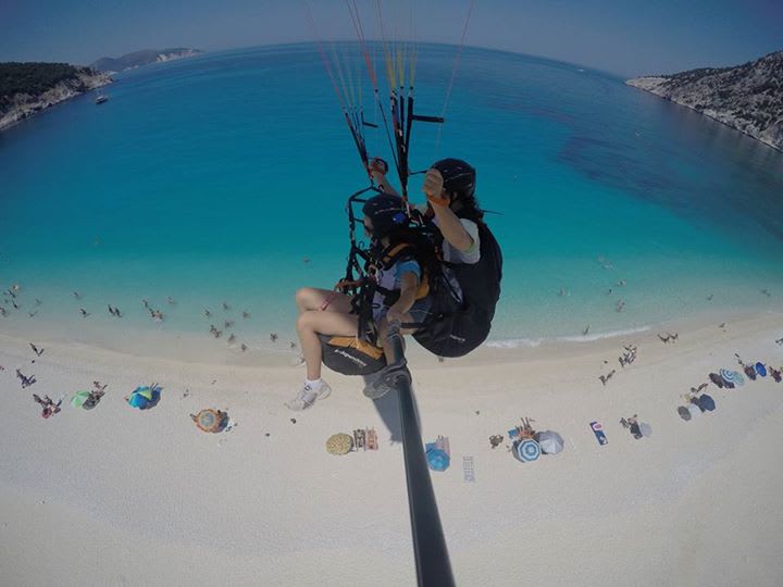 Gleitschirmfliegen in Kefalonia