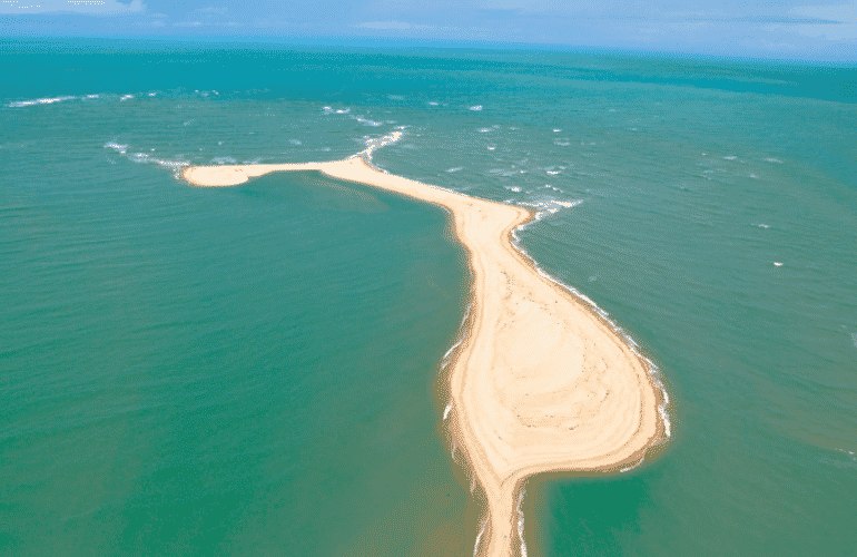 Dünen und Lagune von Barra Grande, Brasilien