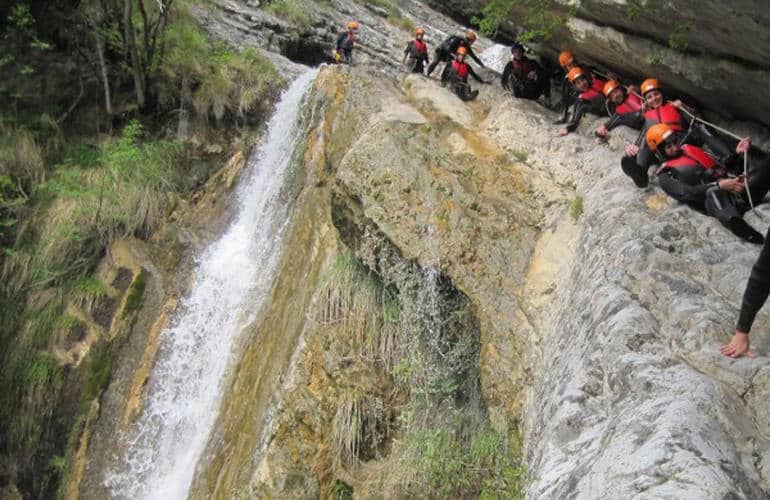 Tignale Canyon at Lake Garda