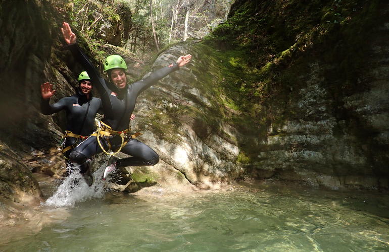 Cañón Gumpenfever en el Lago de Garda