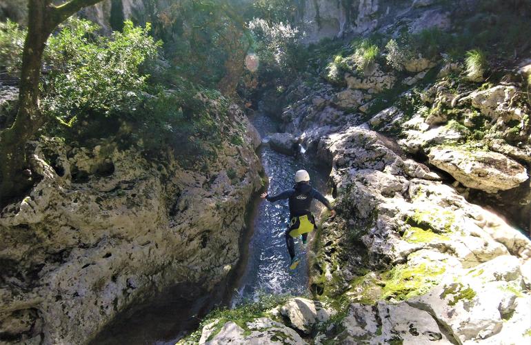 Barranquismo en la Serra de Tramuntana