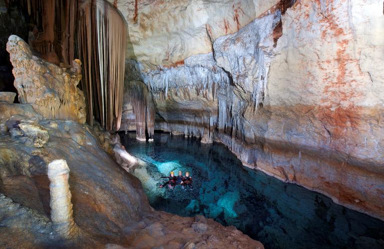 Espeleología marina en Mallorca