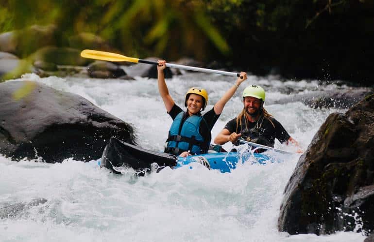 Rafting on the Rivière Marsouins