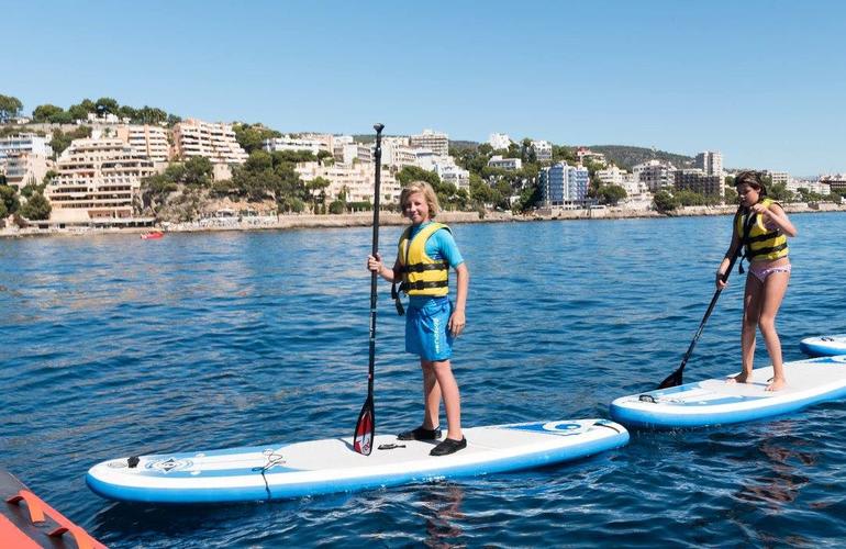 Stand up paddling in Mallorca