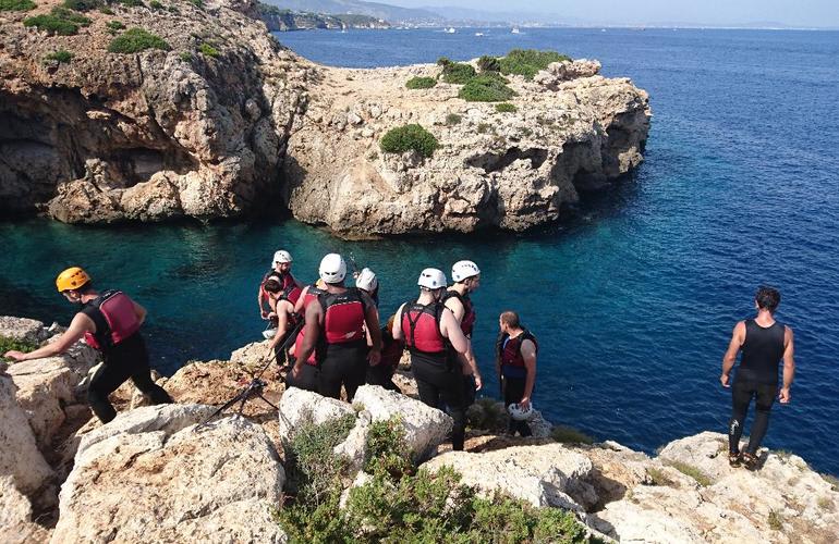 Coasteering en Mallorca