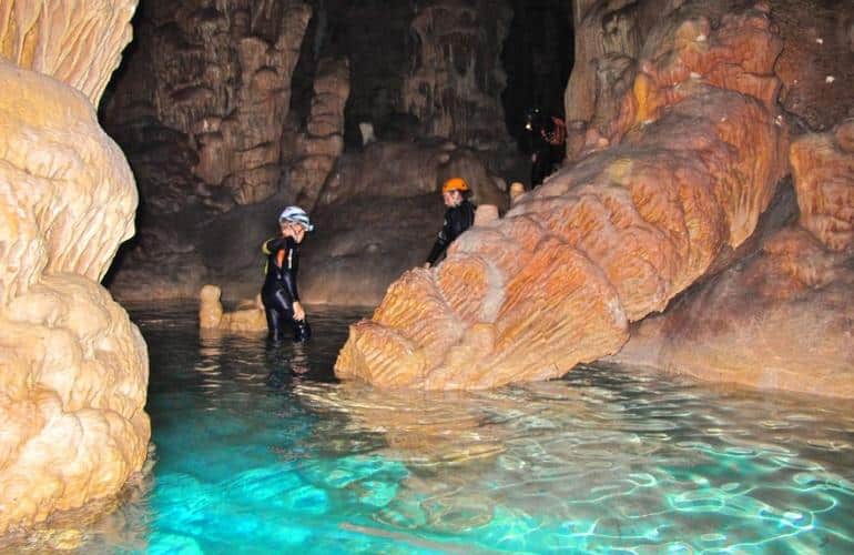 Espeleología marina en Mallorca