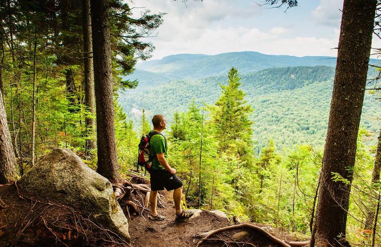 Hiking in the Jacques-Cartier National Park