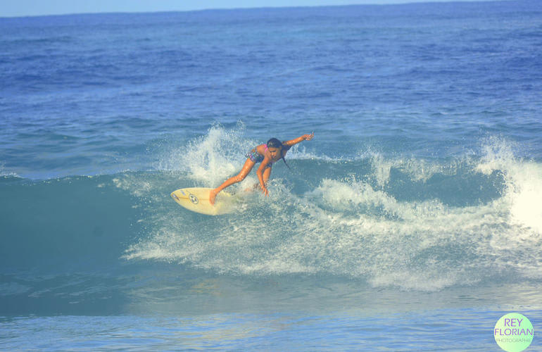 Cours de surf à Tahiti