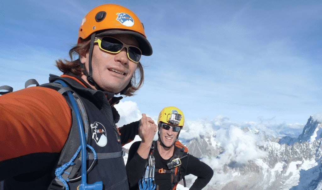 alpinisme hivernal à chamonix