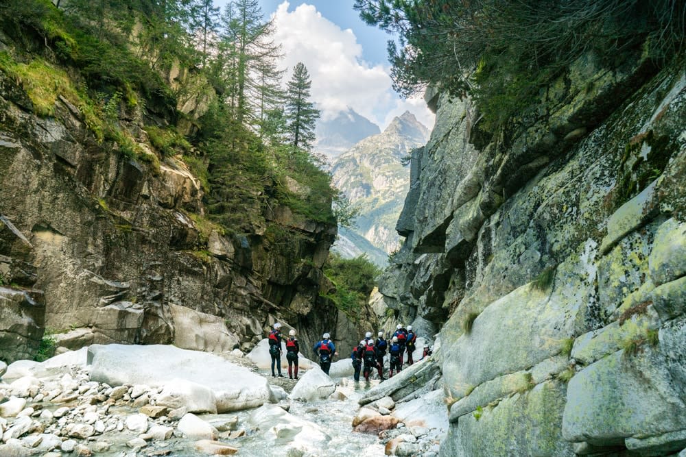 Grimsel Canyon near Interlaken