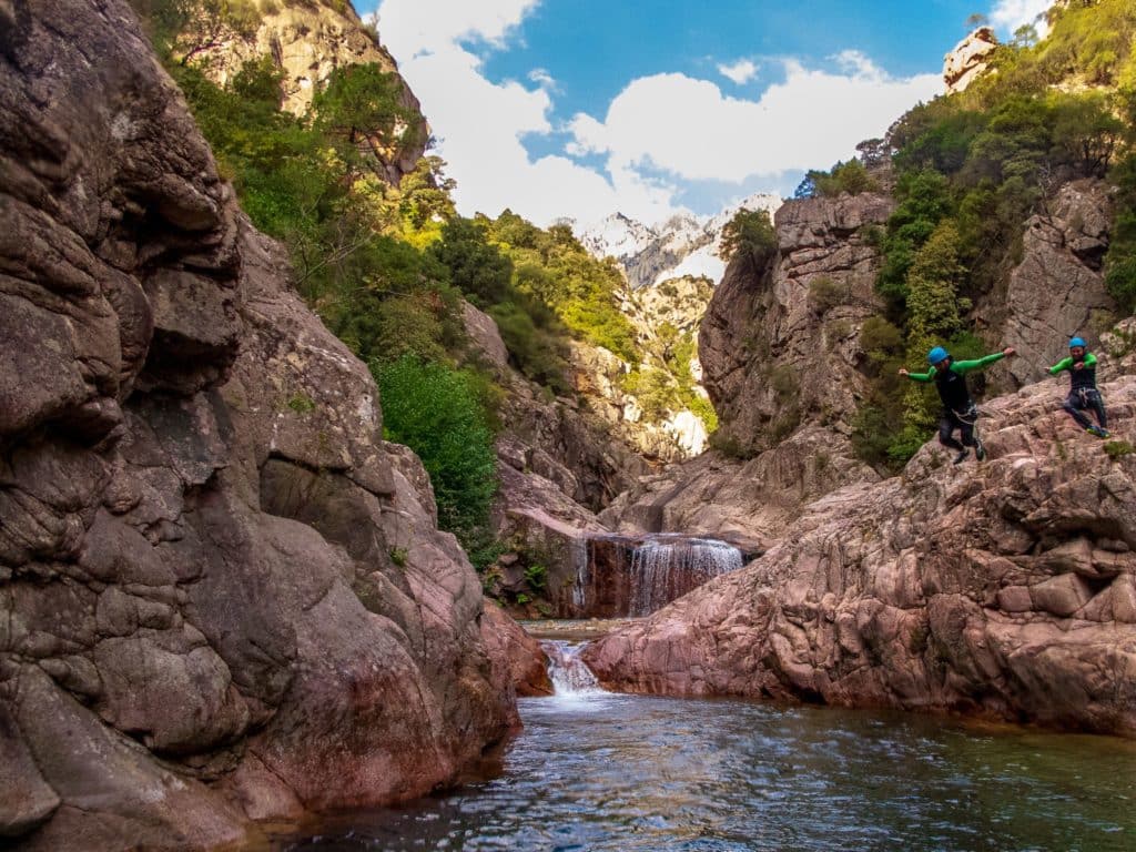 Canyon de la Vaccha à Bavella