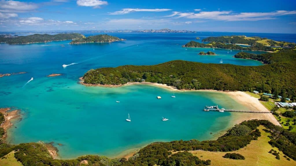 bahía de las islas paihia