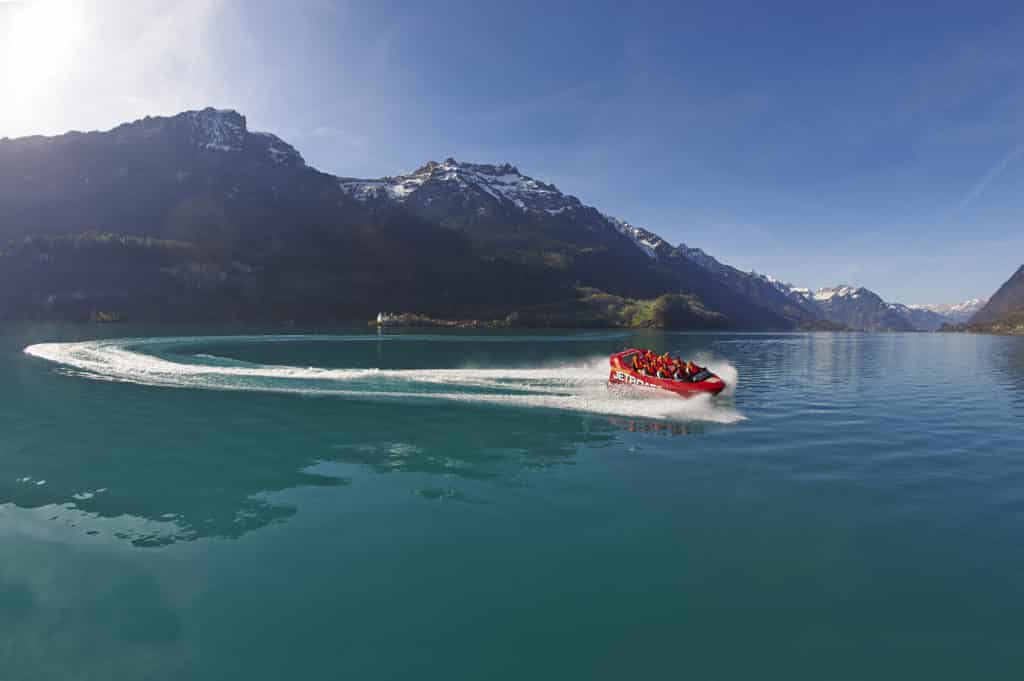 Bateau à Moteur à Interlaken sur le Lac Brienz