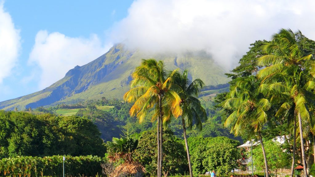 Mount Pelée in Martinique