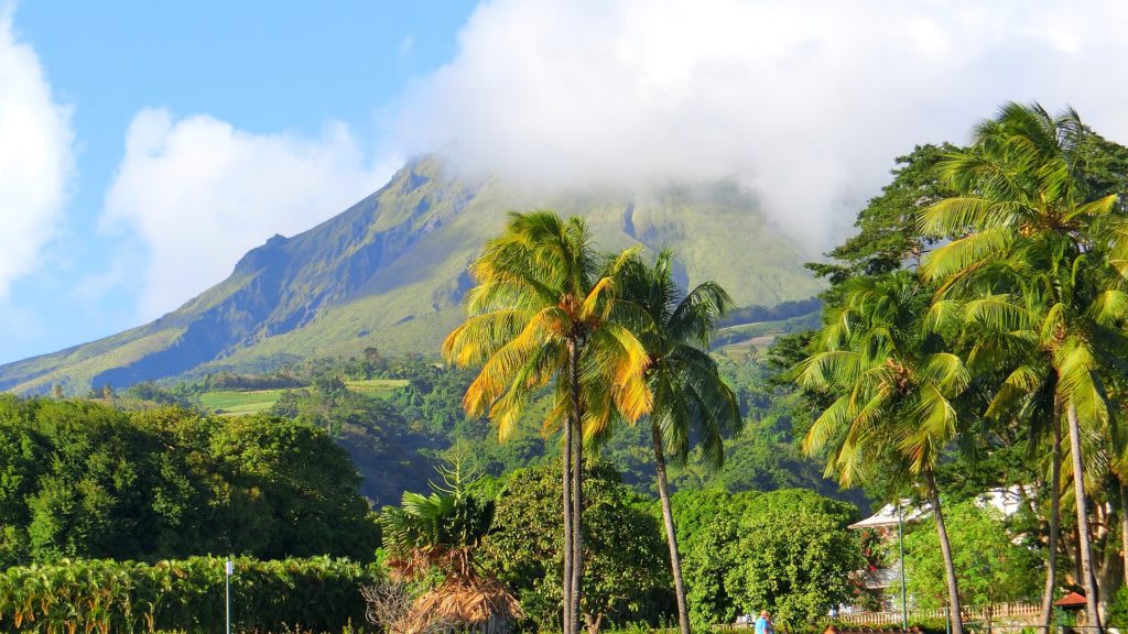 Montagne Pelée en Martinique