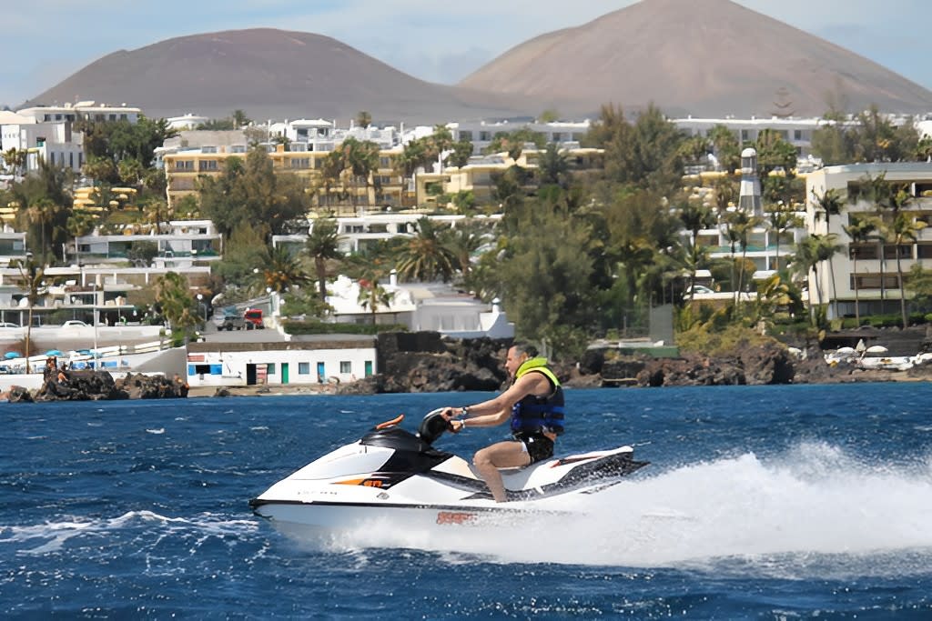 Jetski auf Lanzarote 