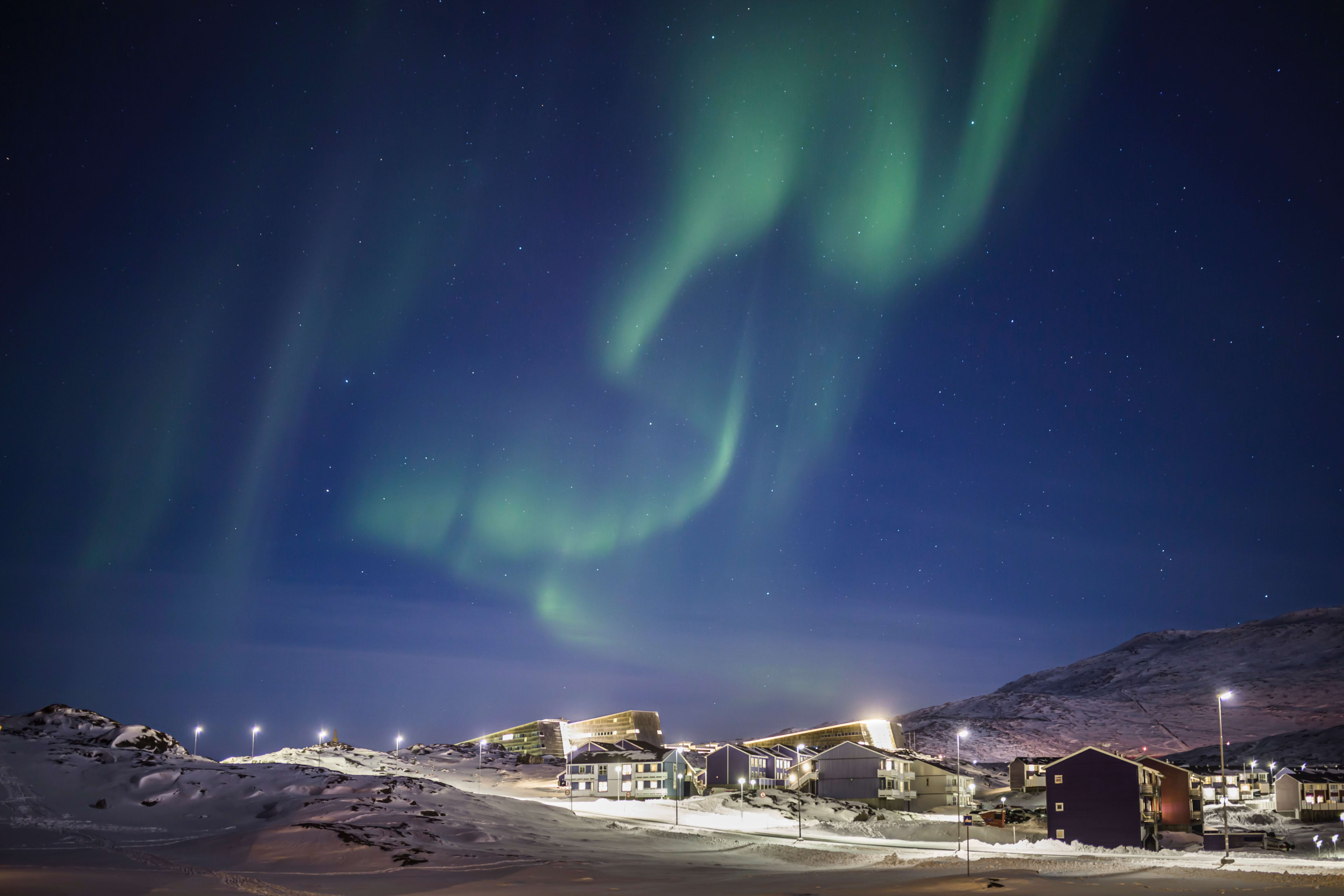 Dog Sledding in Greenland