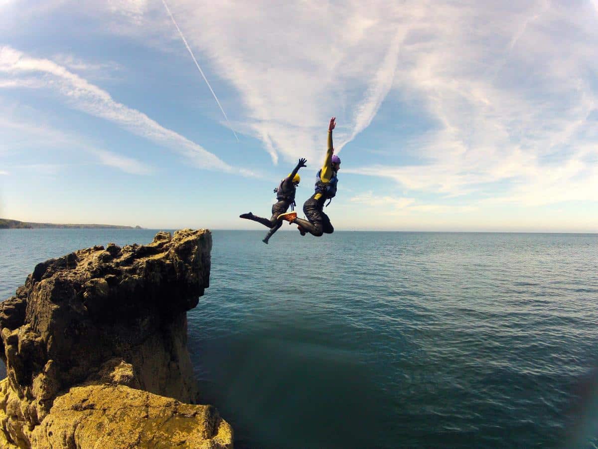 coasteering