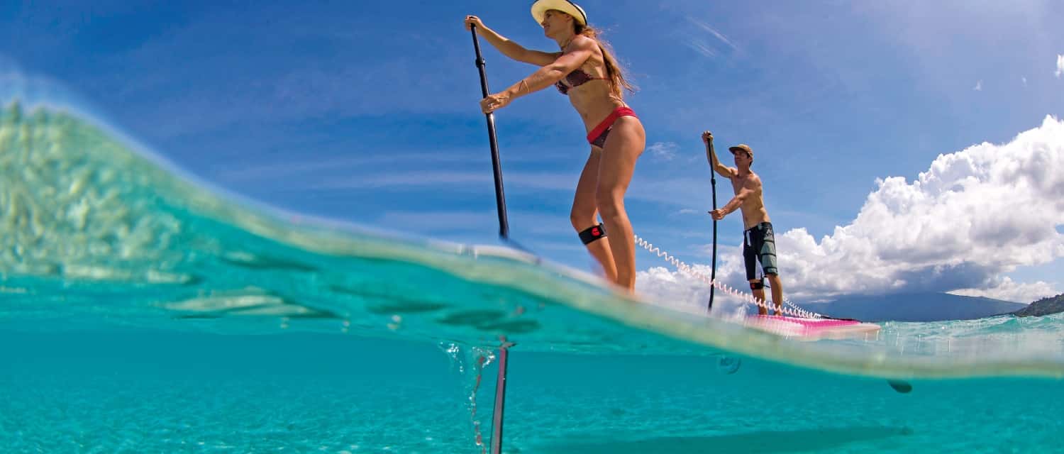 Une session de SUP / Photo : BenThouard – www.bicsport.fr