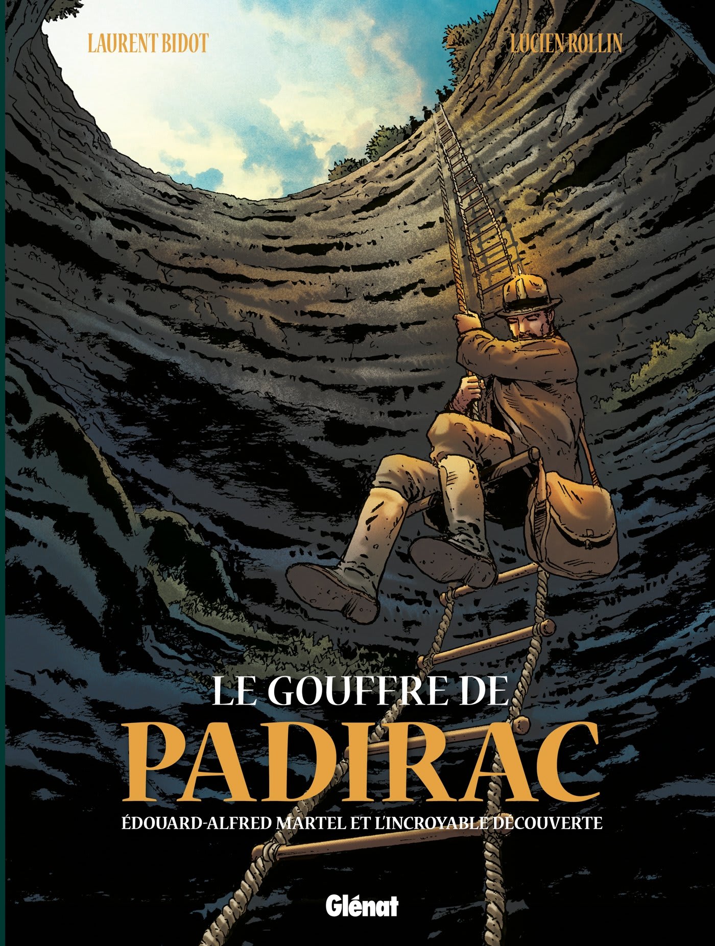 BD sur la découverte de la Gouffre de Padirac