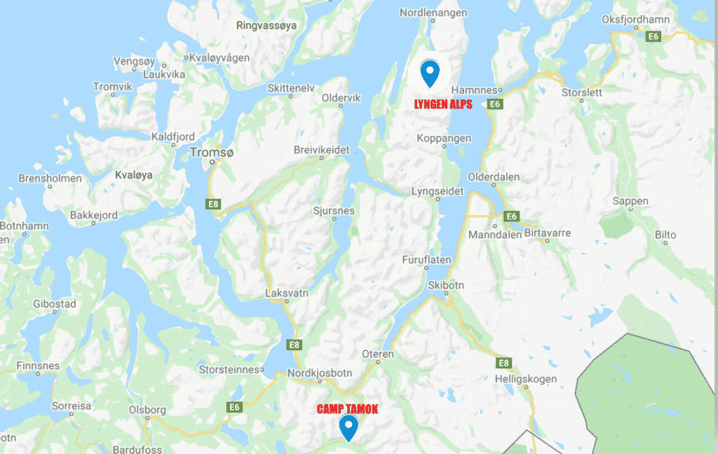 Meilleures endroits pour faire de la motoneige autour de Tromso