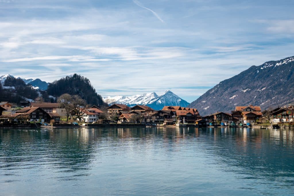 Isletwald on Lake Brienz