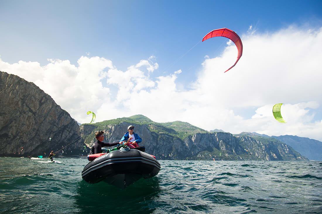 Kitesurf lessons on Lake Garda in Italy