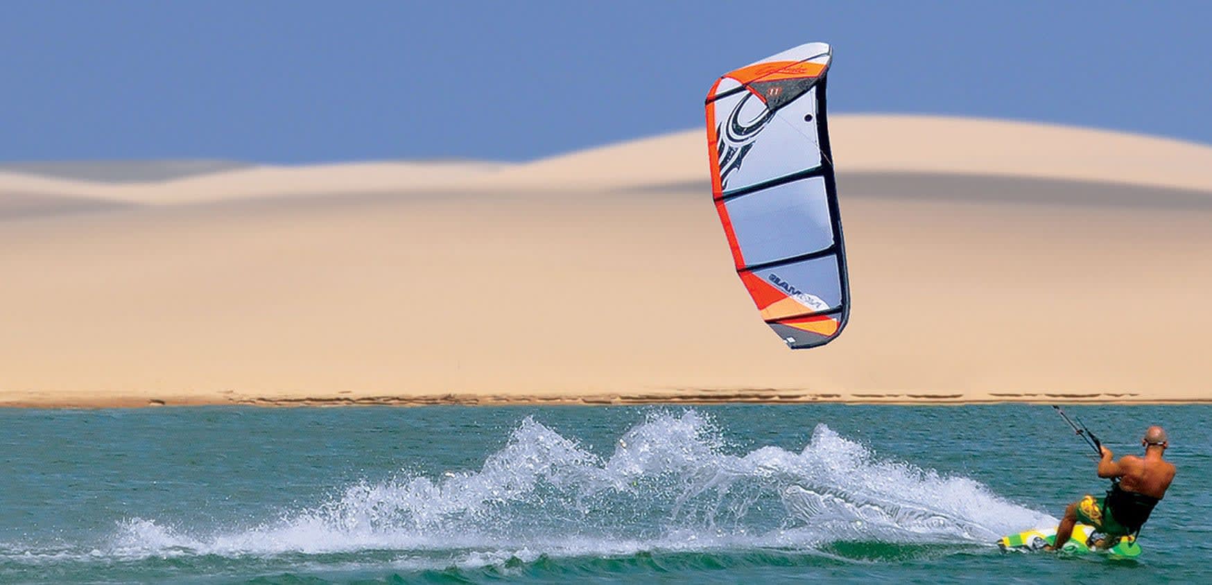 Dunes and lagoon of Barra Grande, Brazil