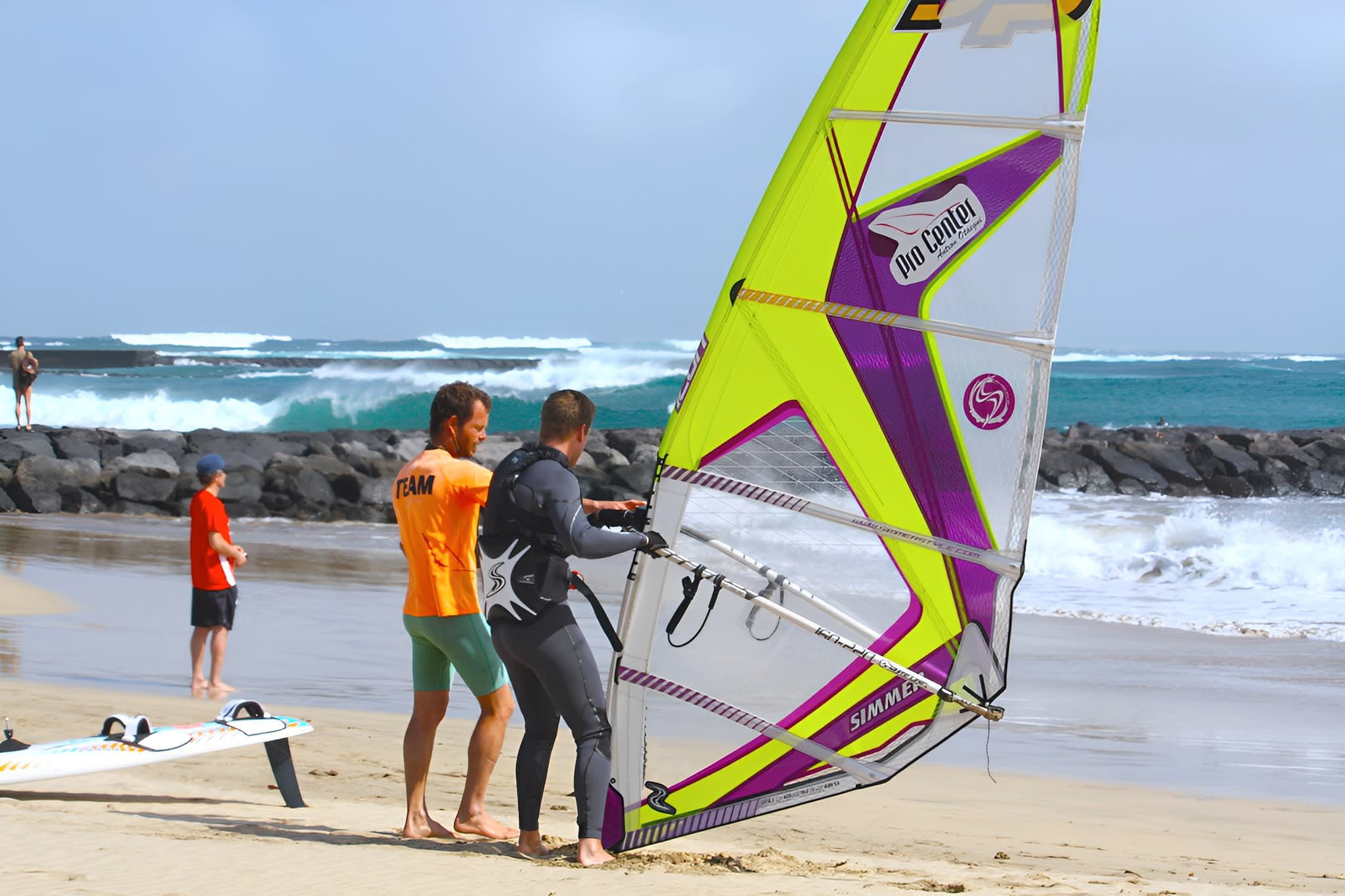 Windsurfing in Lanzarote