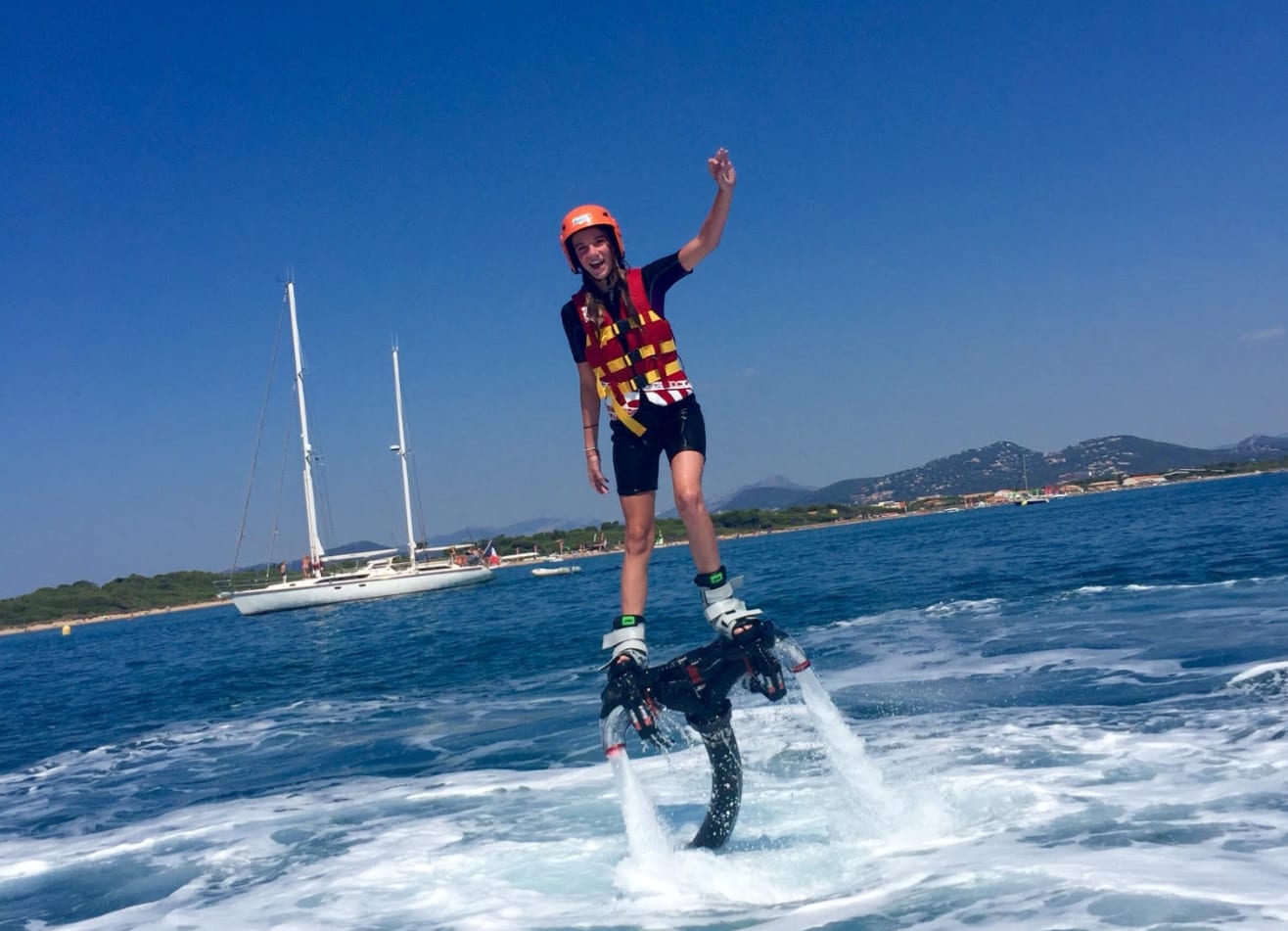 Flyboarden in Hyères