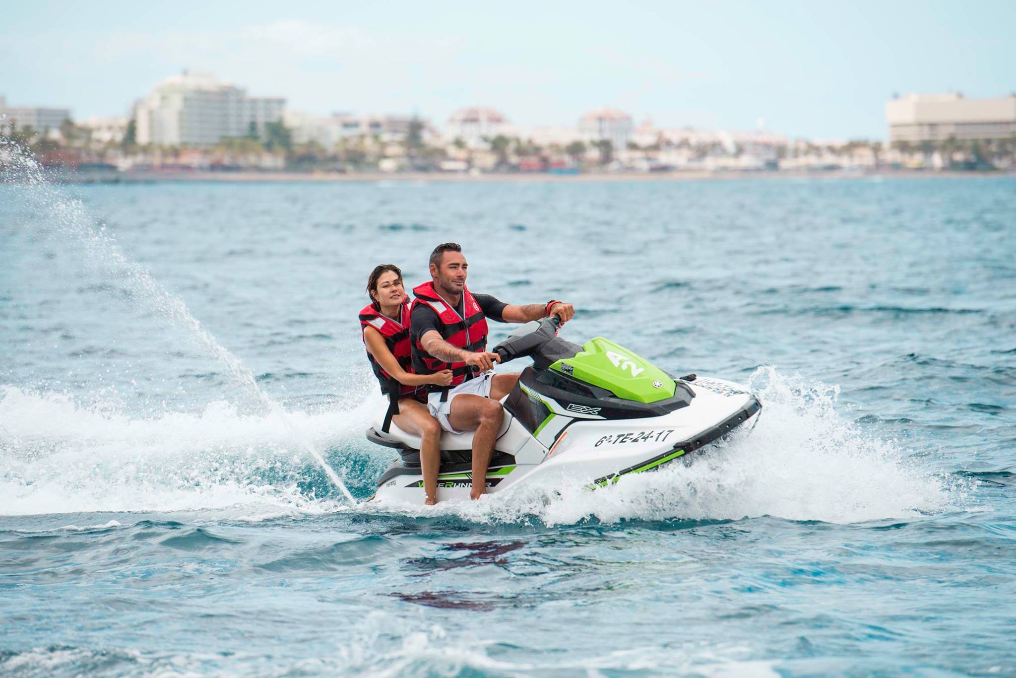 Jetski auf Teneriffa