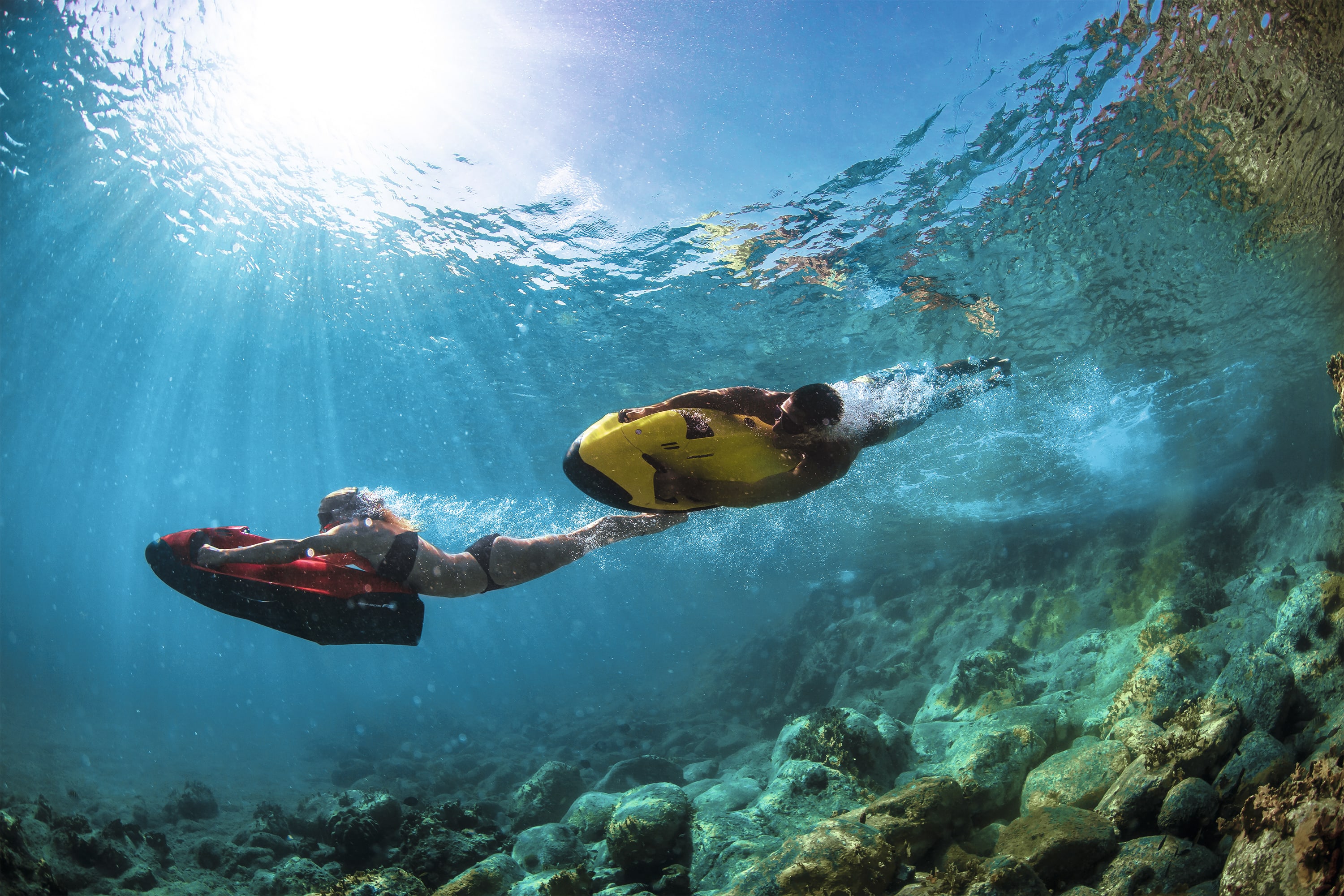 Excursion en seabob dans la Grand Baie