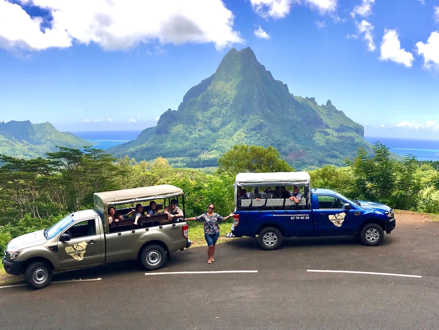 4x4 driving in Moorea