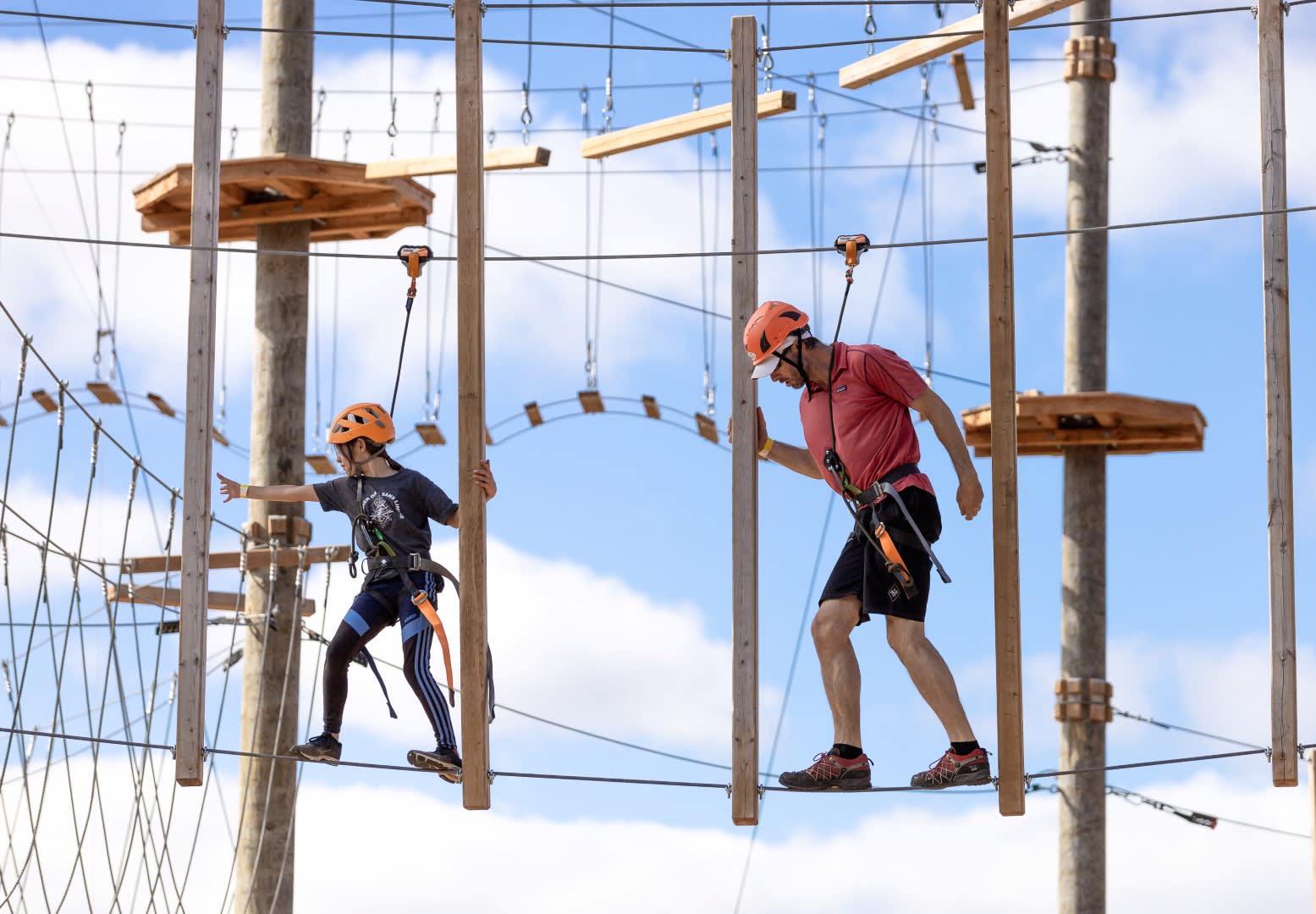 Adventure park in Saint Agathe