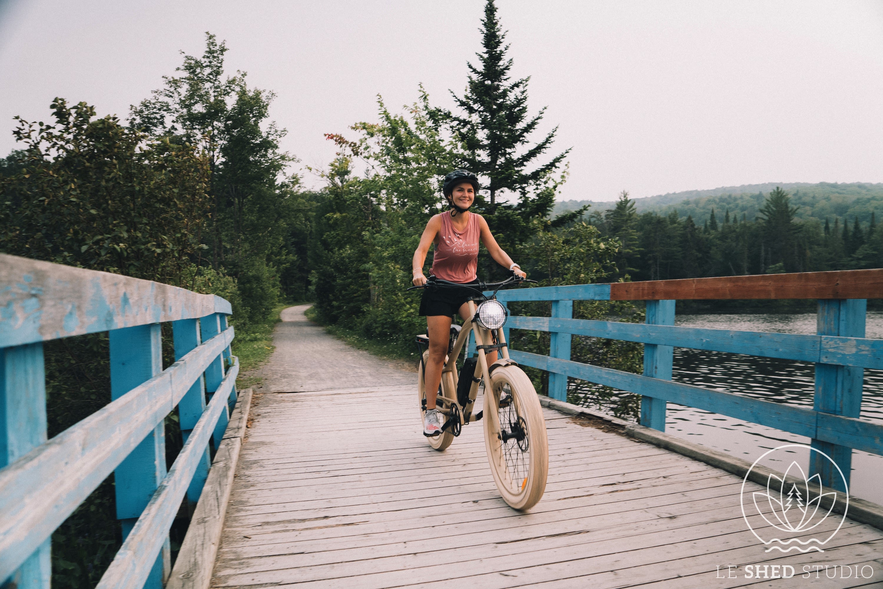 Mountain biking in the Aerobic Corridor Park